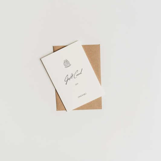 Tarjeta regalo física